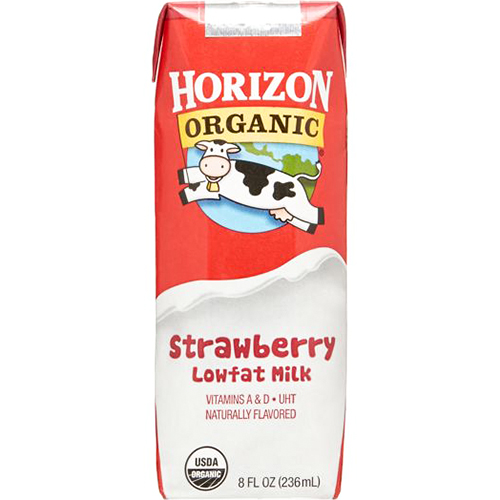 HORIZON - LOW FAT MILK - (Strawberry) - 8oz