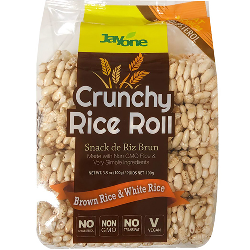 JAYONE - CRUNCHY RICE ROLLS - (Brown Rice & White Rice) - 3.5oz