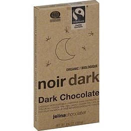 JELINA CHOCOLATIER - CHOCOLATE BAR - (Dark Chocolate) - 3.52oz