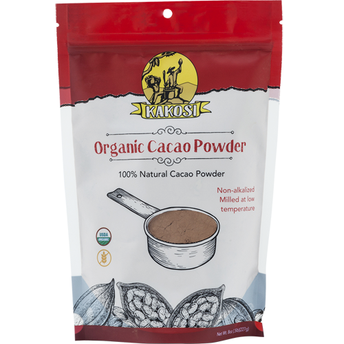 KAKOSI - ORGANIC CACAO POWDER - 8oz