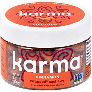 KARMA - WRAPPED CASHEWS (Cinnamon) - 8oz