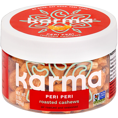 KARMA - WRAPPED CASHEWS (Peri Peri) - 8oz