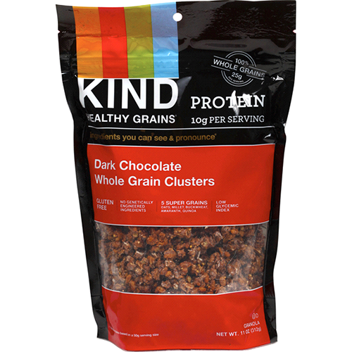KIND - HEALTHY GRAINS - (Dark Chocolate Whole Grain Clusters) - 11oz