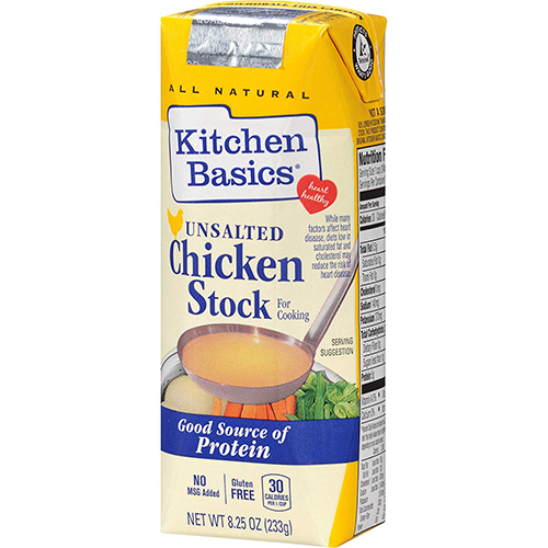 KITCHEN BASICS - STOCK (Chicken | Unsalted) - 8.25oz