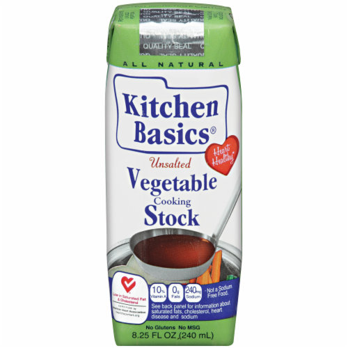 KITCHEN BASICS - STOCK (Vegetable | Unsalted) - 8.25oz