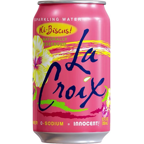 LA CROIX - SPARKLING WATER - (Hi Biscus) - 12oz