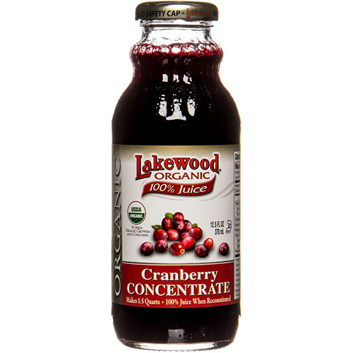 LAKEWOOD - ORGANIC 100% JUICE - (Cranberry) - 12.5oz