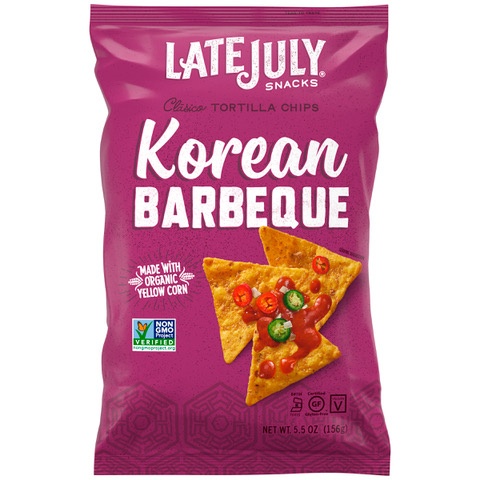 LATE JULY - TORTILLA CHIPS (Korean Barbeque) - 6oz