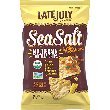 LATE JULY - TORTILLA CHIPS (Sea Salt) - 6oz