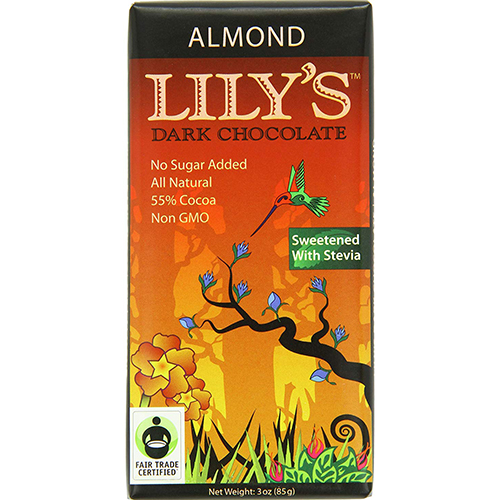 LILY'S - DARK CHOCOLATE - (Almond) - 4.25oz