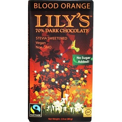 LILY'S - DARK CHOCOLATE - (Blood Orange) - 4.25oz
