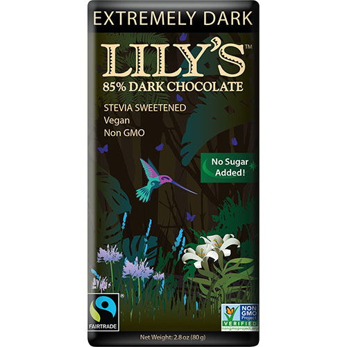 LILY'S - DARK CHOCOLATE - (Extremely Dark) - 4.25oz