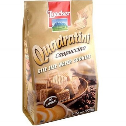 LOACKER QUADRATINI - (Cappuccino) - 7.76oz