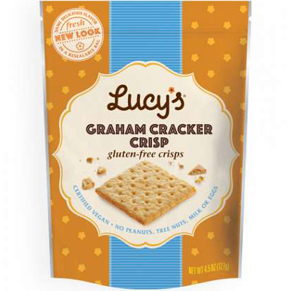 LUCY'S - GRAHAM CRACKER CRISP - 4.5oz