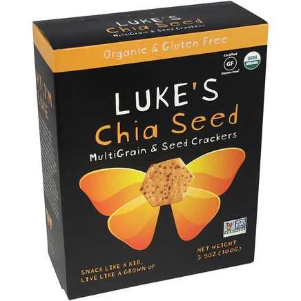 LUKE'S - MULTIGRAIN & SEED CRACKERS - 100g