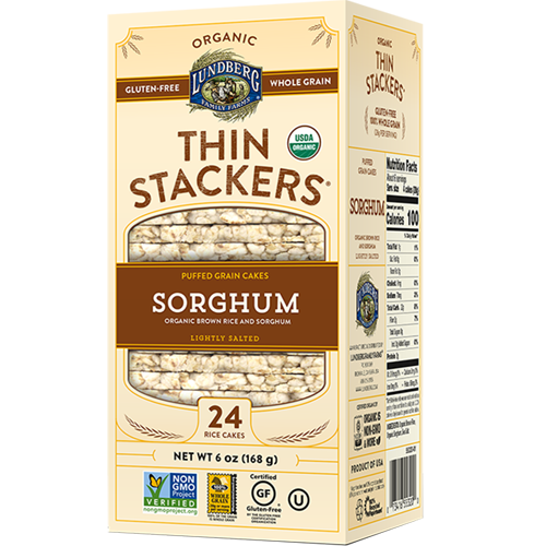 LUNDBERG - THIN STACKERS - (Sorghum) - 6oz