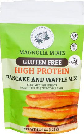 MAGNOLIA - GLUTEN FREE HIGH PROTEIN PANCAKE & WAFFLE MIX - 11.5oz