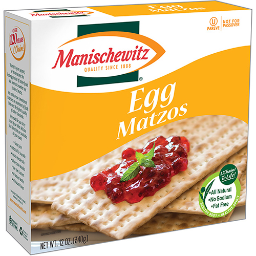 MANISCHEWITZ - EGG MATZOS - 12oz