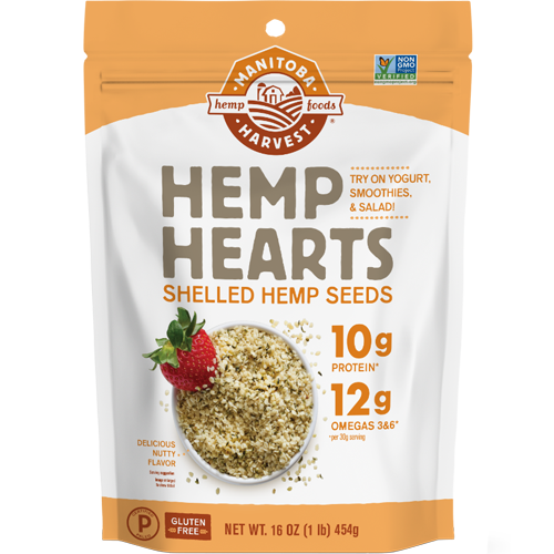 MANITOBA HARVEST - HEMP HEARTS SHELLED HEMP SEEDS - 16oz