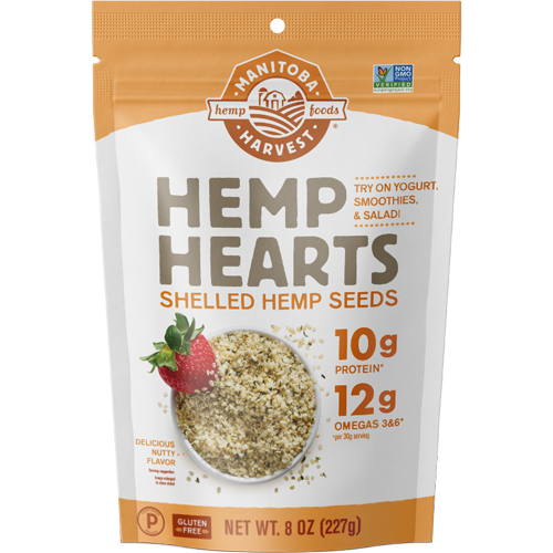 MANITOBA HARVEST - HEMP HEARTS SHELLED HEMP SEEDS - 8oz