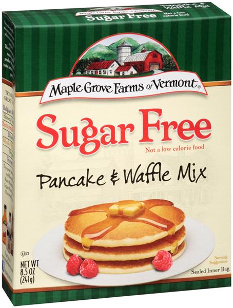 MAPLE GROVE FARMS OF VERMONT - PANCAKE & WAFFLE MIX - (Sugar Free) - 16oz