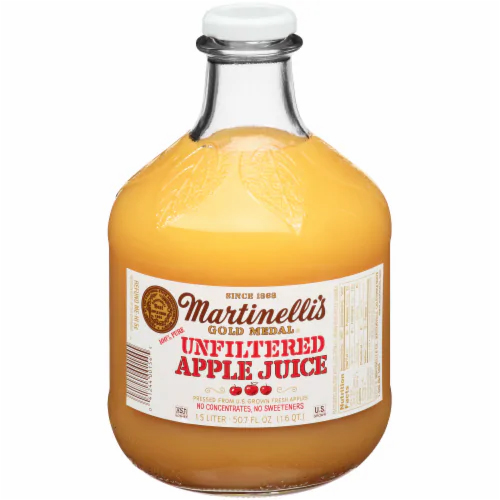 MARTINELLI'S - GOLD MEDAL - APPLE JUICE (Organic Honey Crispy) - 50.7oz