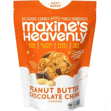 MAXINE'S HEAVENLY - COOKIES (Peanut Butter Chocolate Chunk) - 7.2oz