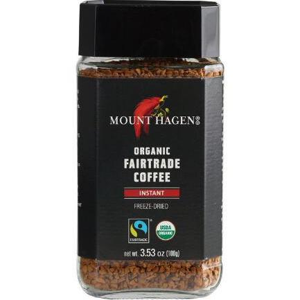 MOUNT HAGEN - ORGANIC FAIR TRADE COFFEE (Instant) - 3.53oz