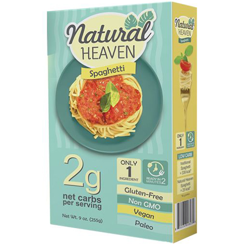 NATURAL HEAVEN - VEGGIE PASTA NOODLES - (Spaghetti) - 9oz