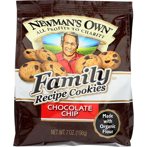 NEWMAN'S OWN - FAMILY RECIPE COOKIES (Chocolate Chip) - 7oz