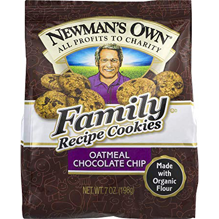 NEWMAN'S OWN - FAMILY RECIPE COOKIES (Oatmeal Chocolate Chip) - 7oz