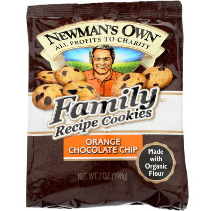 NEWMAN'S OWN - FAMILY RECIPE COOKIES (Orange Chocolate Chip) - 7oz