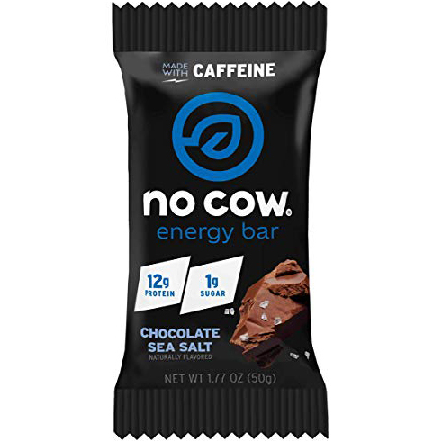 NO COW - ENERGY BAR - (Chocolate Sea Salt) - 1.77oz