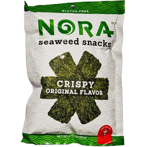 NORA - SEAWEED SNACKS CRISPY - (Original) - 1.6oz