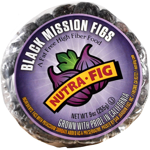NUTRA FIG - BLACK MISSION FIGS - 9oz