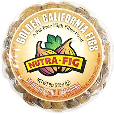 NUTRA FIG - GOLDEN CALIFORNIA FIGS - 9oz