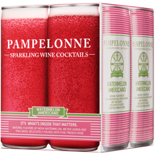 PAMPELONNE-SPARKLING WINE COCKTAILS - (Watermelon Americano) - 33.6oz(4pck)