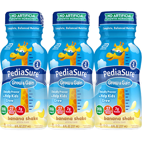 PEDIASURE - GROW & GRAIN (Banana Shake) - 8oz