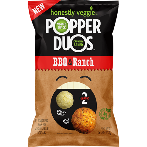 POPPER DUOS - BBQ&RANCH - 5oz