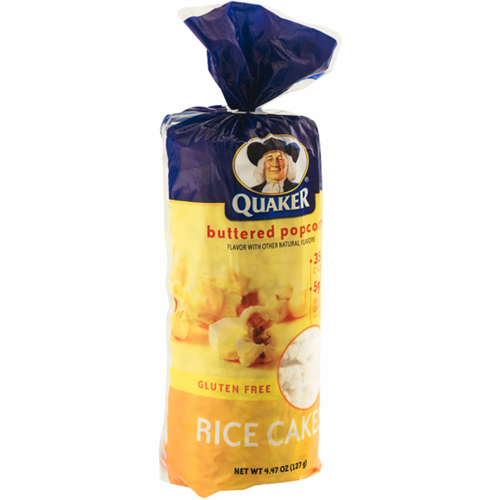 QUAKER - RICE CAKES - (Butter Popcorn)-6.5oz