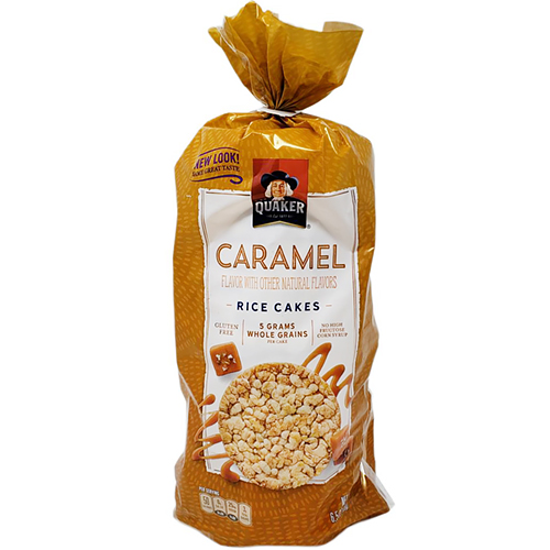 QUAKER - RICE CAKES - (Caramel) - 6.5oz