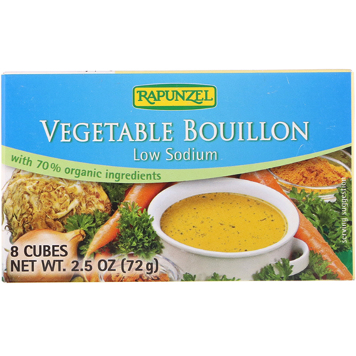 RAPUNZEL - VEGETABLE BOUILLON - (Low Sodium) - 3oz