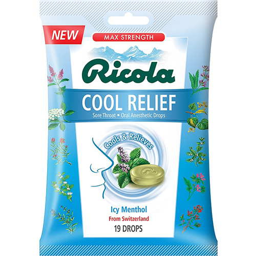 RICOLA - (Cool Relief) - 19 Drops