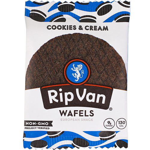 RIP VAN - WAFELS EUROPEAN SNACK - (Cookie & Cream) - 1.16oz