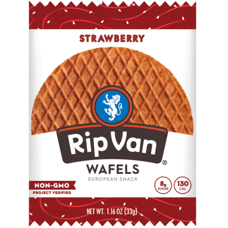 RIP VAN - WAFELS EUROPEAN SNACK - (Strawberry) - 1.16oz