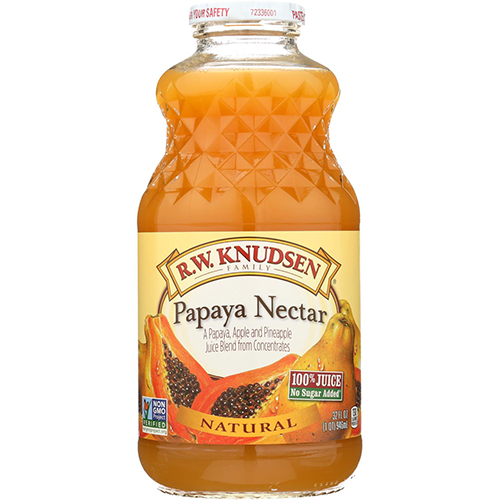 R.W.KNUDSEN - PAPAYA NECTAR - 32oz