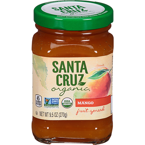 SANTA CRUZ - ORGANIC FRUIT SPREAD - (Mango) - 9.5oz