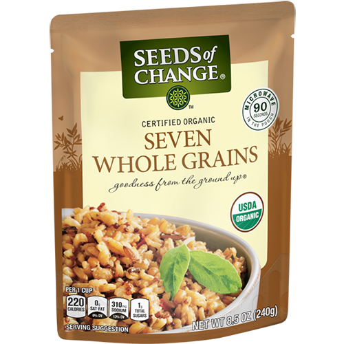 SEEDS OF CHANGE - SEVEN WHOLE GRAINS - 8.5oz