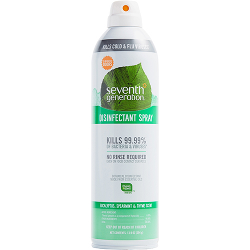 SEVENTH GENERATION - DISINFECTANT SPRAY - (Eucalyptus, Spearmint & Thyme Scent) - 13.9oz