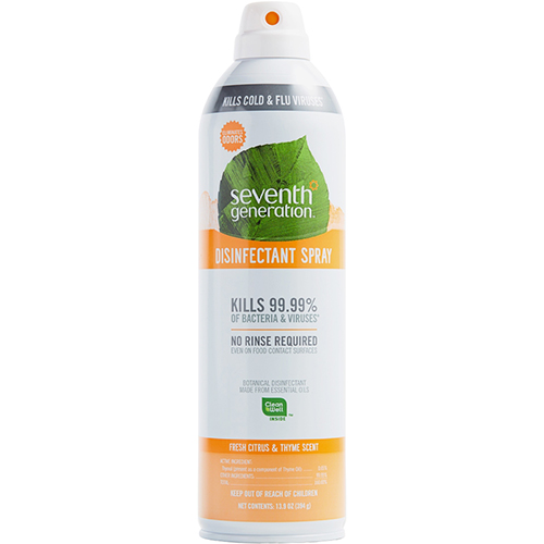 SEVENTH GENERATION - DISINFECTANT SPRAY - (Fresh Citrus & Thyme Scent) - 13.9oz